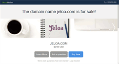 Desktop Screenshot of jeloa.com